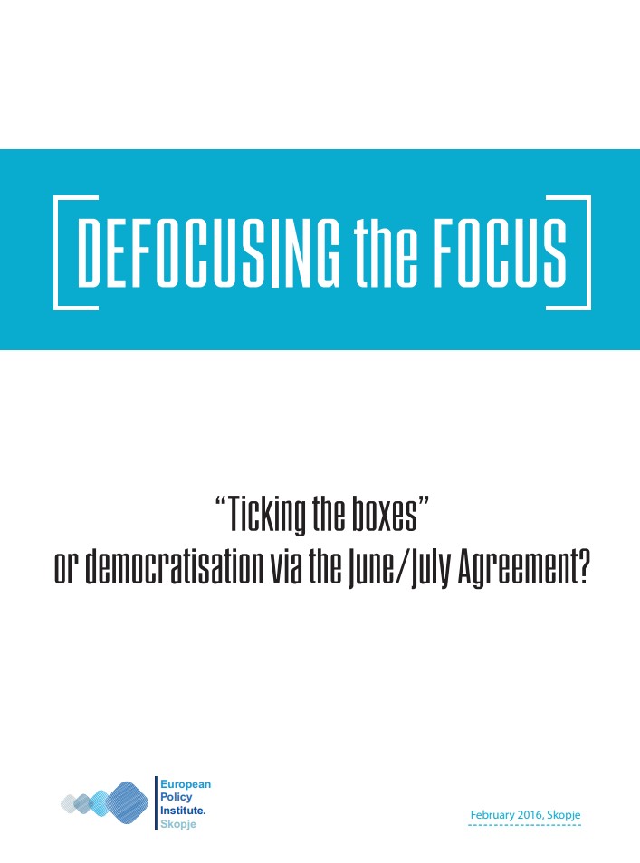 Defocusing the focus – “Ticking the boxes” or democratisation via the June/July Agreement?