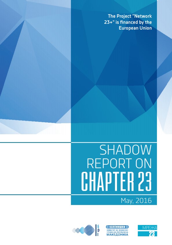 Shadow Report on Chapter 23