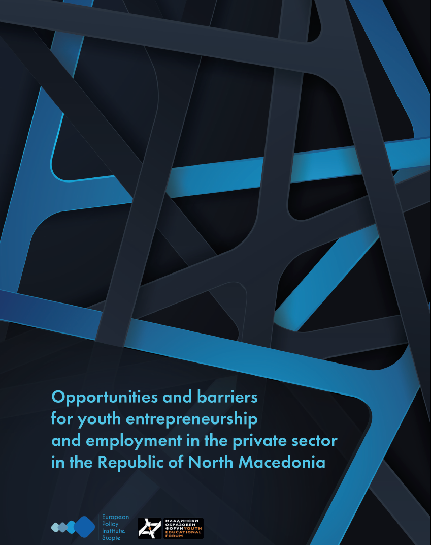 Opportunities and barriers for youth entrepreneurship and employment in the private sector in the Republic of North Macedonia