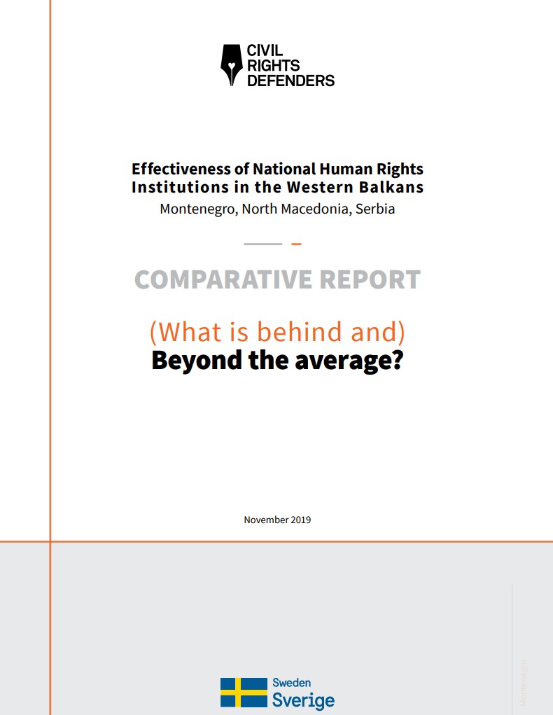 Effectiveness of National Human Rights Institutions in the Western Balkans