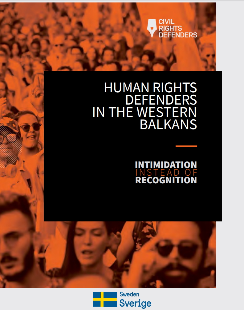 Human Rights Defenders in the Western Balkans