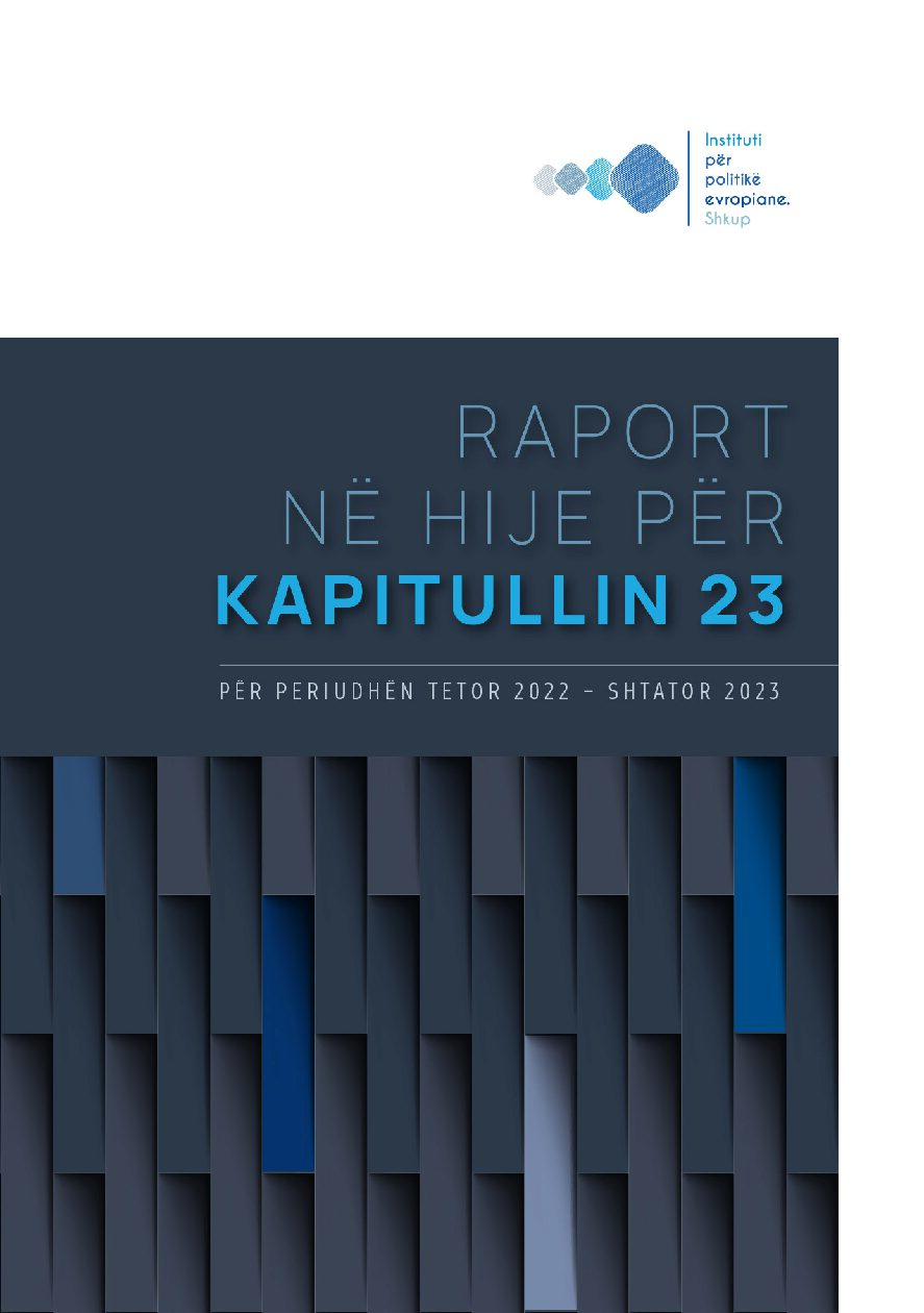 Raport në hije për Kapitullin 23 për periudhën tetor 2022 – shtator 2023