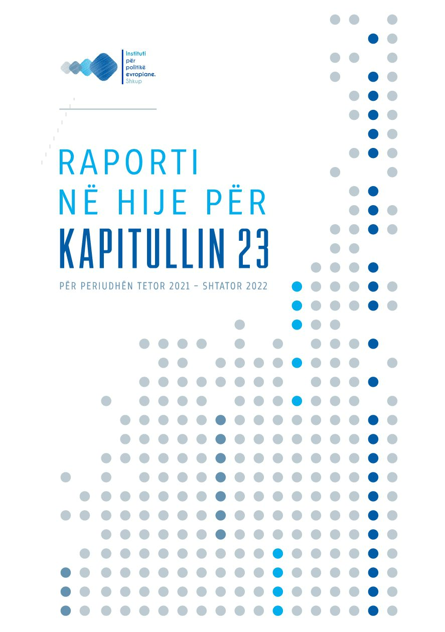 Raporti në hije për Kapitullin 23 për periudhën tetor 2021 – shtator 2022