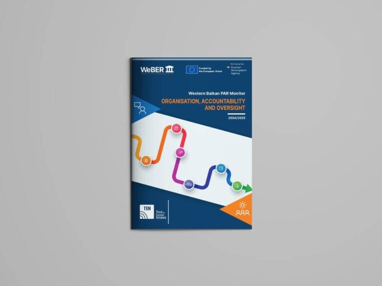 PAR Monitor Report North Macedonia: Organisation, Accountability and Oversight – 2024/2025